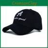 Letter Embroidered Baseball Cap With Sun Protection For Outdoor Sports And Casual Wear