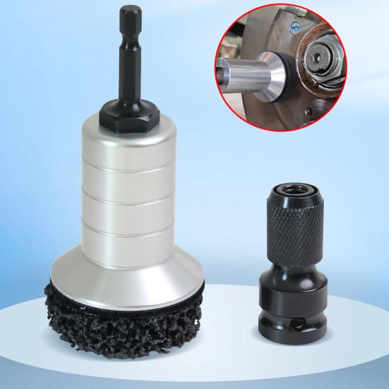 Wheel Hub Resurfacing Kit Precision Rust Removal Tool Wheel Stud Cleaner Easy Installation Automotive Maintenance Kit