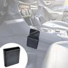 Center Console Organizer Storage Box Cell Phone Pocket Silicone Hook Bag, Bl