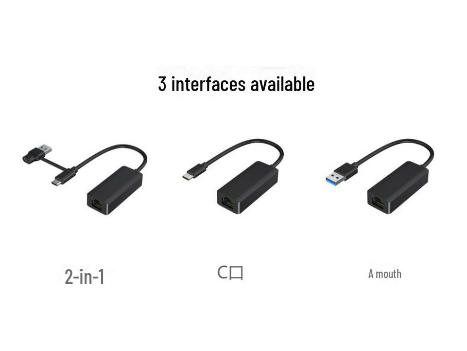 Новый 3.0 Gigabit проводной сетевой адаптер с внешним 100M LAN RJ45 конвертером