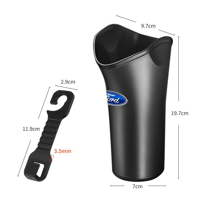 Многофункциональное портативное ведро для хранения автомобильных зонтов, инструменты для Ford Focus Mondeo Kuga Fiesta MK7 Escort Explorer Edge 2 4 MK2 MK4