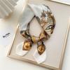 Fashion Decoration Scarf Hairband Tie Hair 70 Small Square Scarf Silk Scarf Women'S Spring And Autumn Versatile Small Scarf Professional Scarf