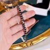 Shiny Zircon Thin Tennis Bracelet Luxury Exquisite Hand Bracelet Jewelry Decoration Daily Wear