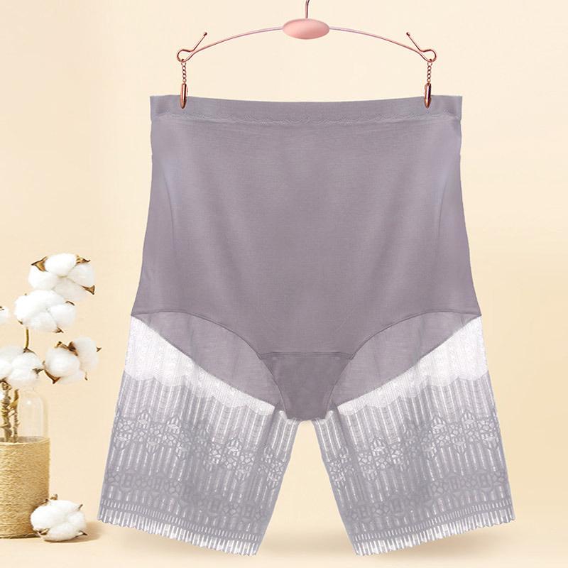 Plus Size Safety Shorts Women Summer Highly Elastic Sexy Lace Anti Chafing Under Skirt Boxers Shaping Waist Boyshorts Panties 120kg