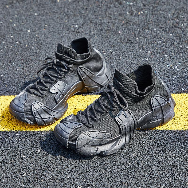 Flying Shoes Spring New Student Sports Shoes Fitness Running Casual Shoes Increase Height