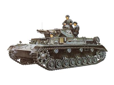 Tamiya 1/35 Военная миниатюра Серия Нет. 96 немецких армейских танков Pz.Kpfw. IV Ausf.. D Пластиковая модель 35096