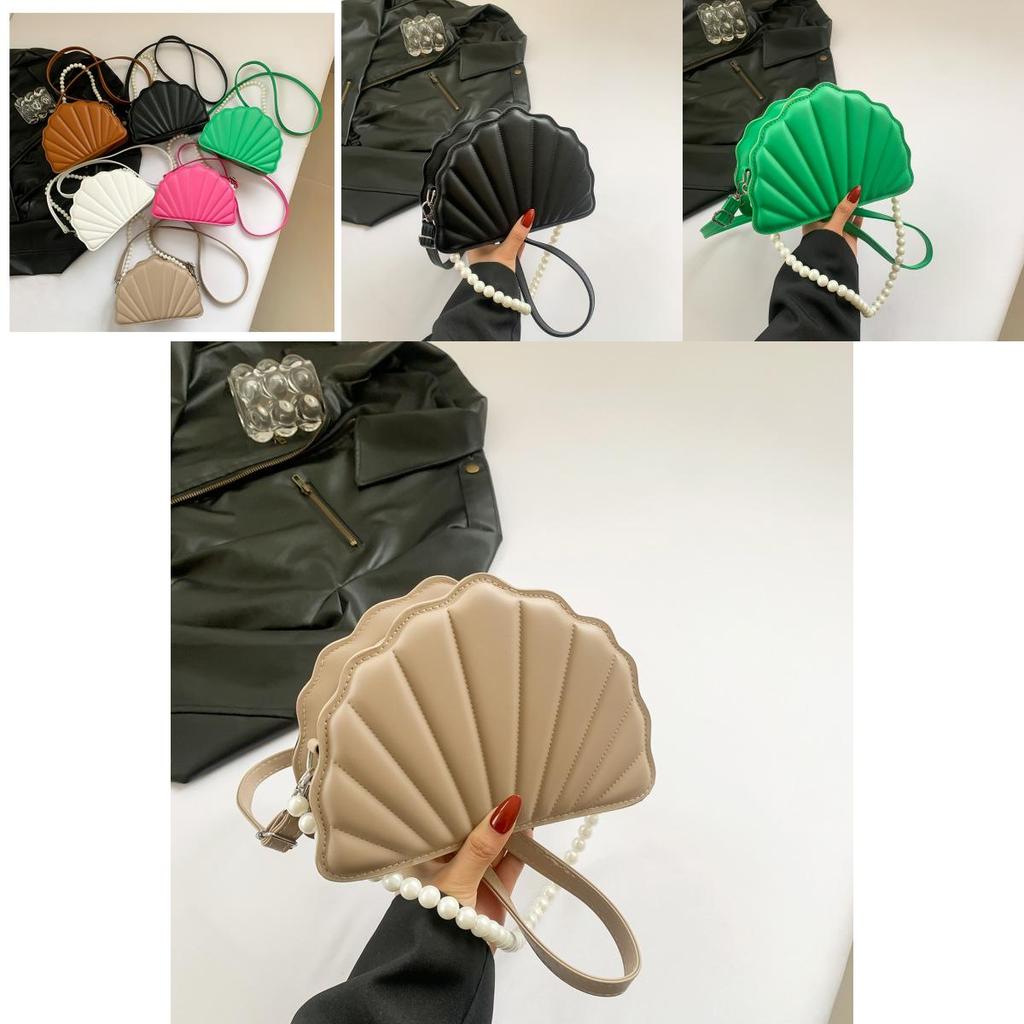 2024 New Spring Fashion Korean Style Chic Shell Bag Women's Casual Shoulder Bag
