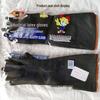 Durable Black Latex Gloves: Corrosion & Alkali Resistant, Thick, Waterproof, Industrial Use