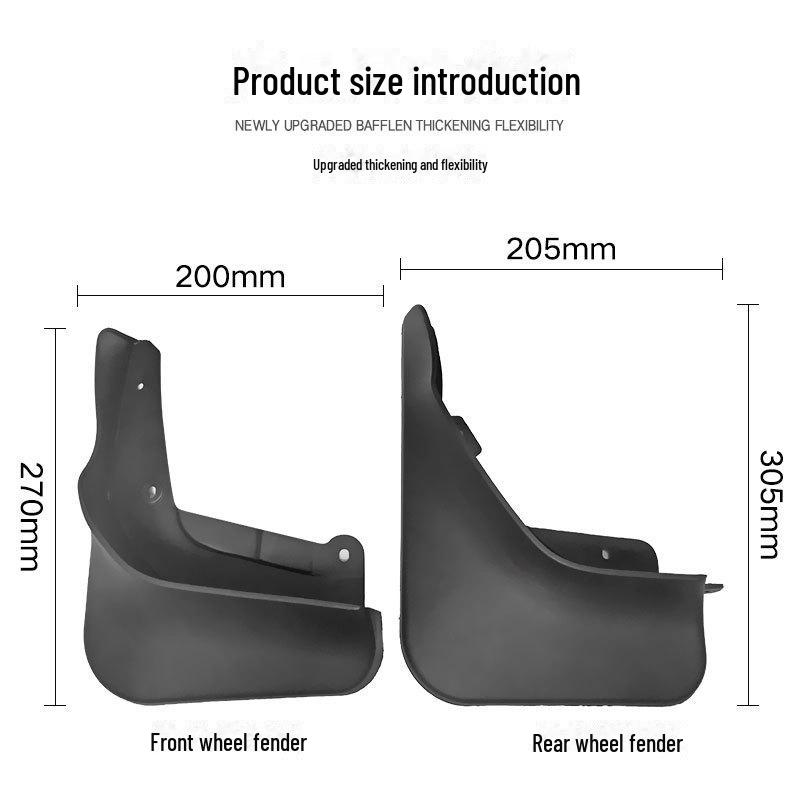 Совместимая накладка на крыло для Geely Coolray 2018-2020 (Модель Биньюэ)