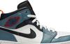 CU2802-100 FACETASM A Nike Air Jordan 1 Mid "White/Navy" (Men's)