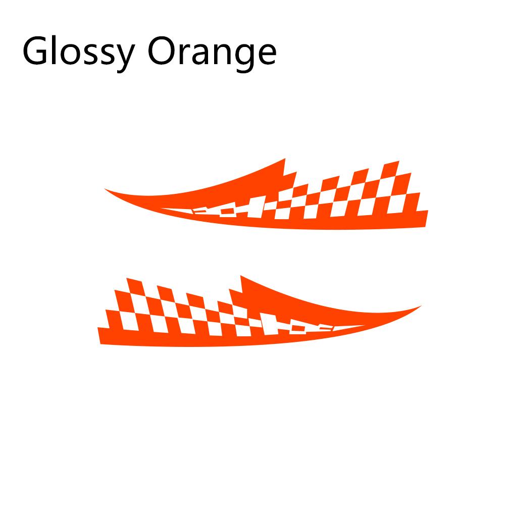 Universal Car Hood Over Stickers Vinyl Film Bonnet Decals Auto Racing Sports Style Fit All Models Automobiles Tuning Accessories