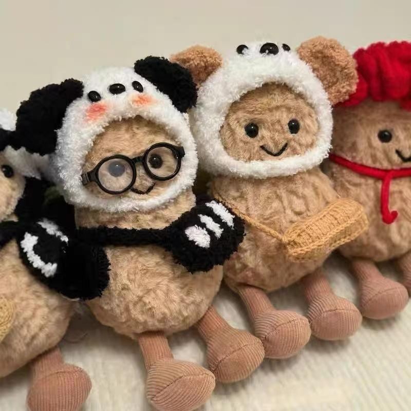 Британская j кукла-арахис забавная кукла-арахис подушка-игрушка плюшевая игрушка сумка плюшевый кулон арахис