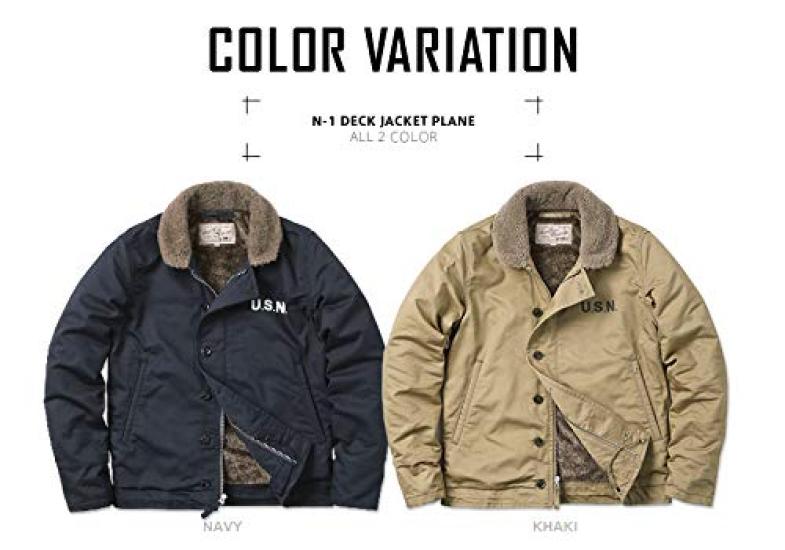 AVIREX Палубная куртка PLANE JACKET Верхняя одежда Пальто Блузон Темно-синий L N-1 Мужская (120)