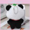 Chengdu Panda Plush Pendant Souvenir Soft Cuddly Panda Keychain For Children