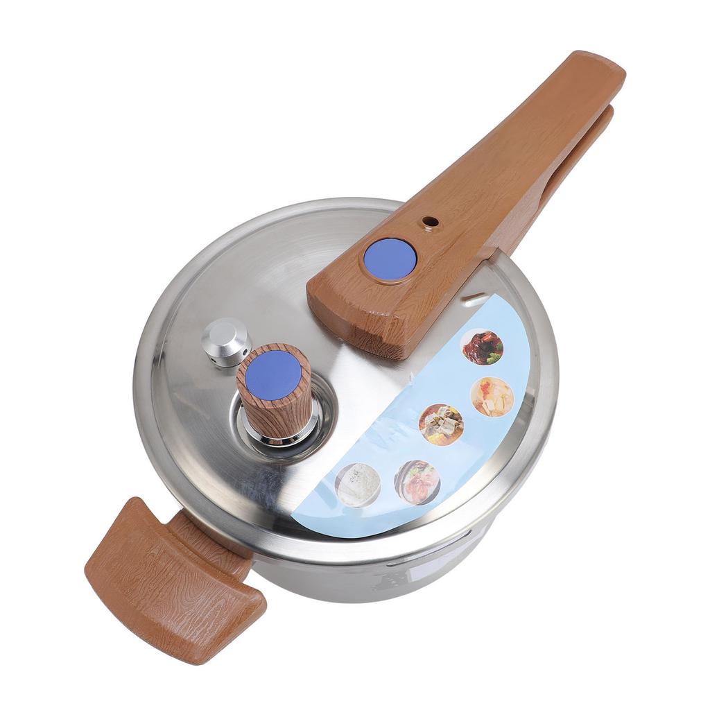 Маленькая скороварка 3 л Большая емкость кастрюля из нержавеющей стали 304 Кухонная посуда