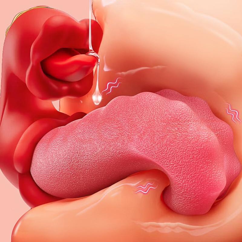 Tongue Licking Swing G-Spot Vibrator for Women Powerful Clit Clitoral Nipples Stimulator Female Vagina Massager Erotic Sex Toys