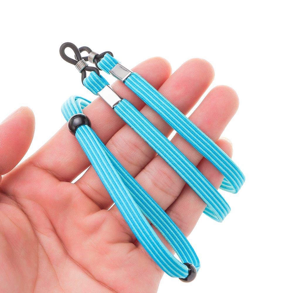 Прочная регулируемая цепочка для очков, спортивный шейный шнур, ремешок для очков, ремешок для очков, веревка для очков