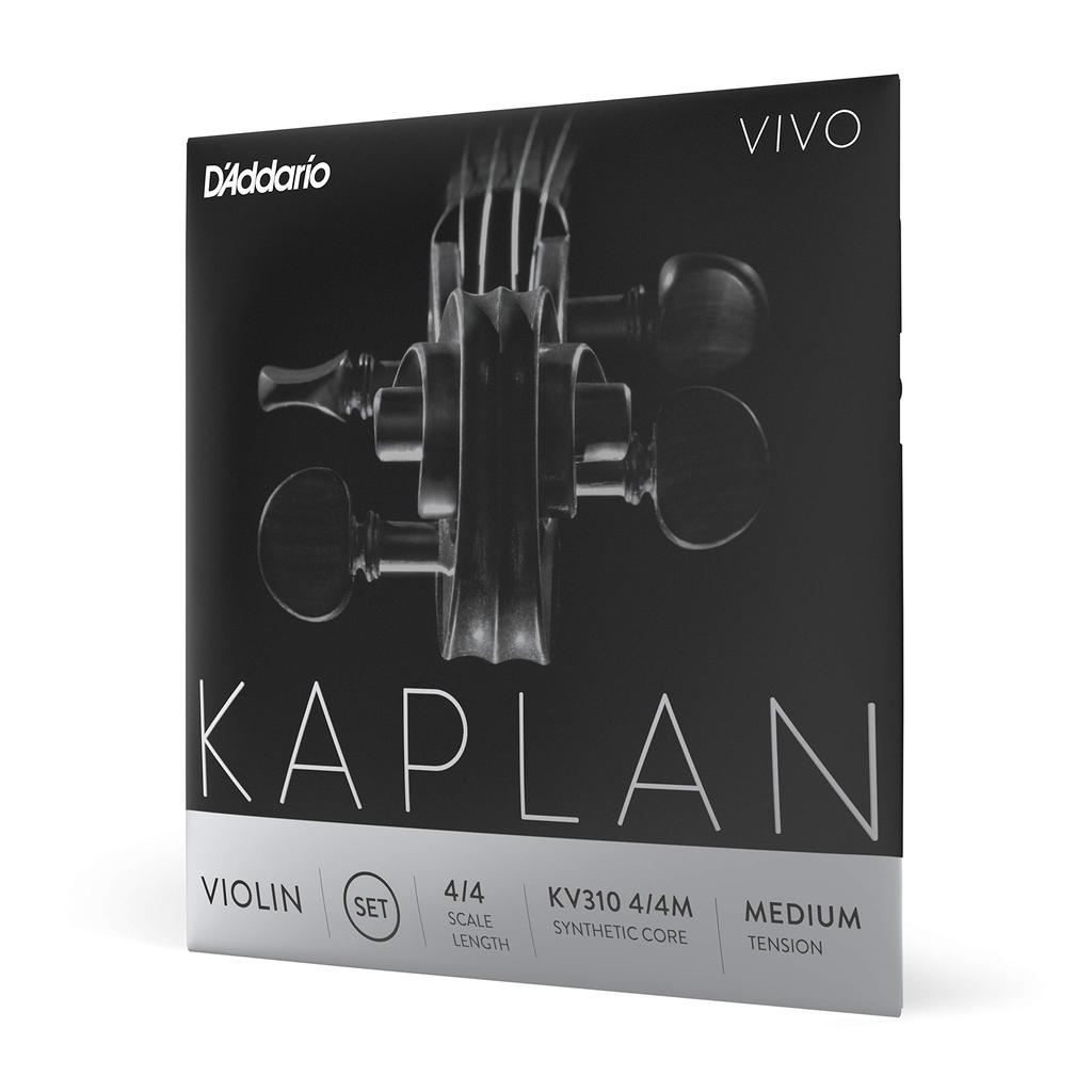 Violin Strings Kaplan Vivo Set KV310 Medium Tension D'Addario 4/4M []