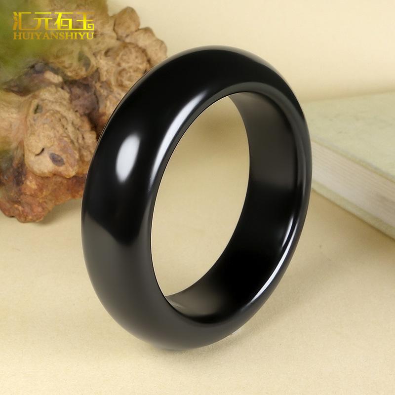 15 мм натуральный хотанский нефритовый чернильный нефритовый браслет модный браслет с изумрудом нефритовый браслет женский подарок