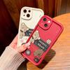 For Honor 200 90 Lite Huawei P30 P40 P50 Infinix Vivo V40 V30 Y16 Y19s Y22 Y22s Y36 Cartoon Music Bear Full Lens Protect Soft Phone Case
