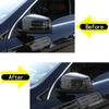 2 шт. для Mercedes Benz G Class W463 ML W166 GL X166 GLS X166 GLE W166 GLE C292 из углеродного волокна, боковое зеркало заднего вида, накладка, накладка