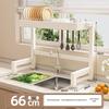 Yipan Настольная сушилка для посуды для кухонной раковины