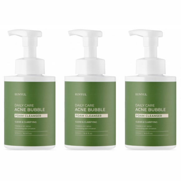 Eunyul Daily Care Acne Bubble Foam Cleanser 500 мл (3 варианта)