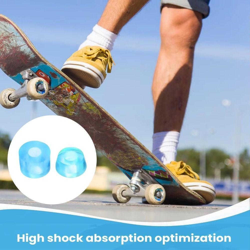 Rebuild Kit Skateboard Bushings Washers Shock Absorber Skateboard Pivot Cups  Double Rocker