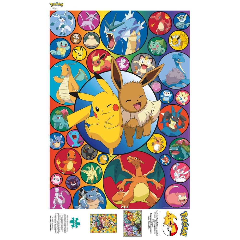 Пазл Buffalo Games Pokémon Bubble, 500 деталей.