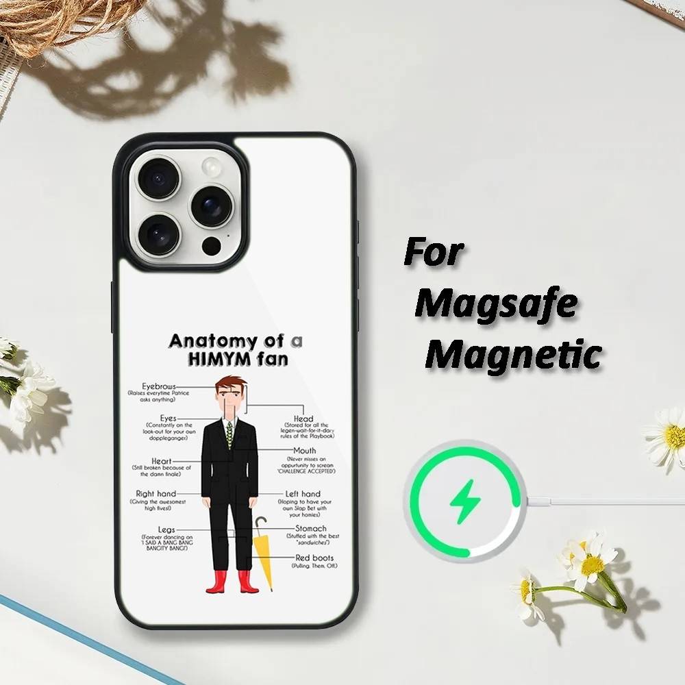 How I Met Your Mother Himym Phone Case For iPhone 14,13,12,11,Plus,Pro,Max Magsafe Magnetic Wireless Charging