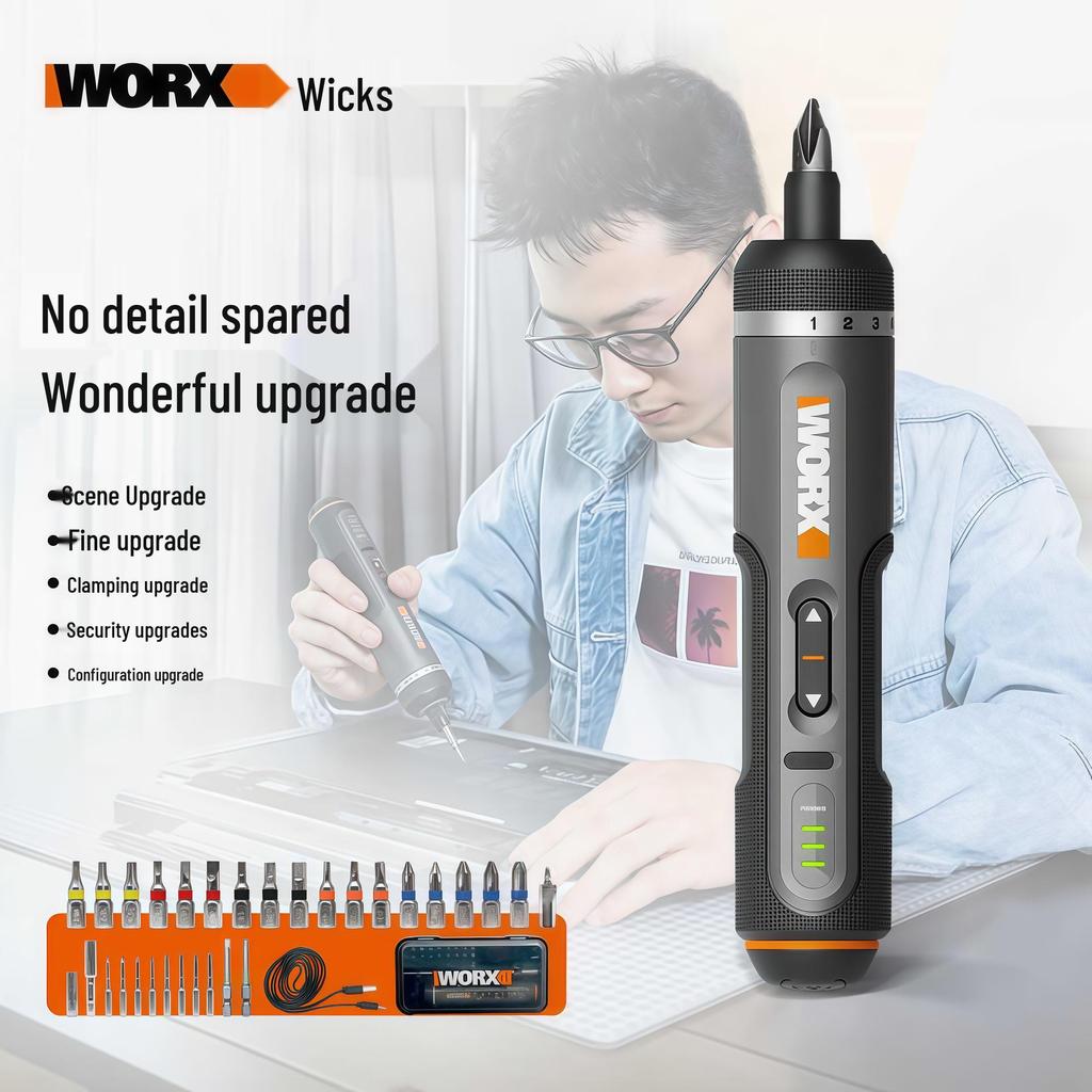 Wickes WX242 Rechargeable Multifunctional Electric Screwdriver