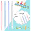 20 Pack Mechanical Pencils Kawaii Stationary Cute Mechanical Pencil Mixed 0.5mm 0.7mm 0.9mm Kawaii Pencil for School Office Home Supplies, Some with