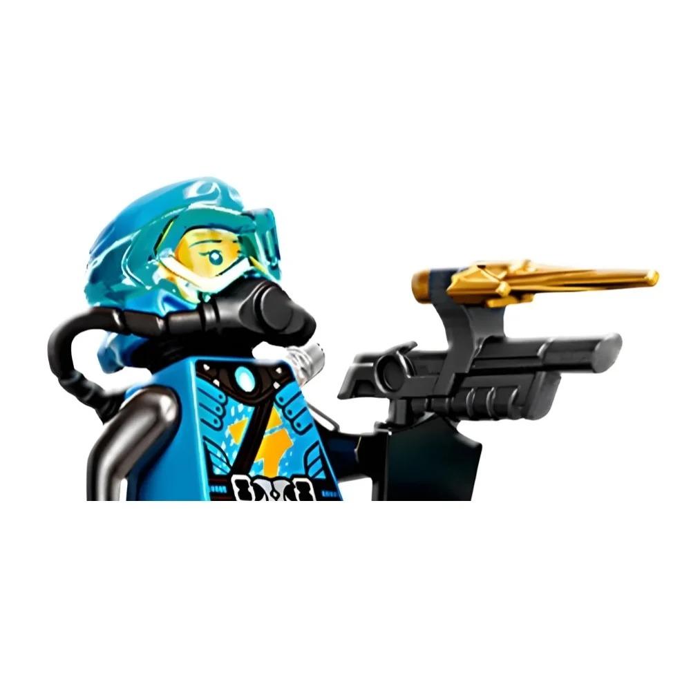 Набор Ниндзя Конструктор Драконы Огненного Леса Запретная Пятерка Мини Фигурки Игрушки