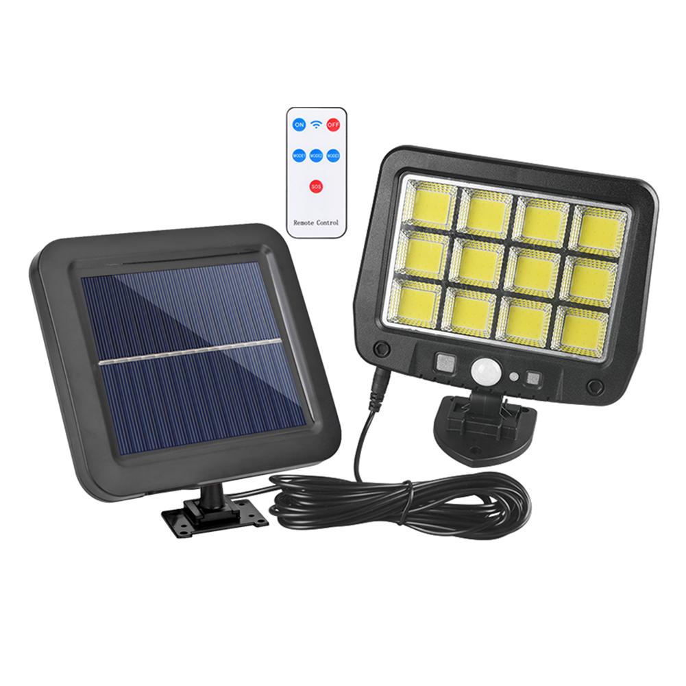 LED Solar Path Yard Lights Dust Proof Split Type Street Landscape Spotlight Automatic Charging Easy Installation for Home Garden