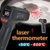 Digital Thermometer Infrared Thermometers -50~800℃ Non-contact Pyrometer Kitchen Laser Temperature Meter Hygrometer