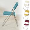 Dustproof Kitchen Office Party Supplies Home Decor Elastic Back Chair Covers Folding Chair Covers Solid Color
