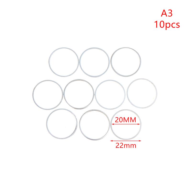 Circular Saw Blade Reducing Conversion Rings 10Pcs 10-32mm Easy Install Adapters for Angle Grinder Cutting Disc Carpenter Woodworking Tools
