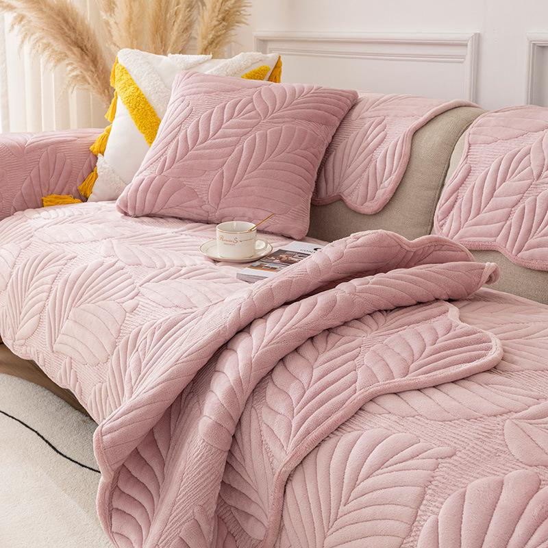 Бархатная подушка для дивана Утолщенная подушка Нескользящая кожа из цельного дерева Полностью покрытая тканью