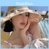 Versatile Wide Brim Fisherman Hat For Women Beach And Protection Sun