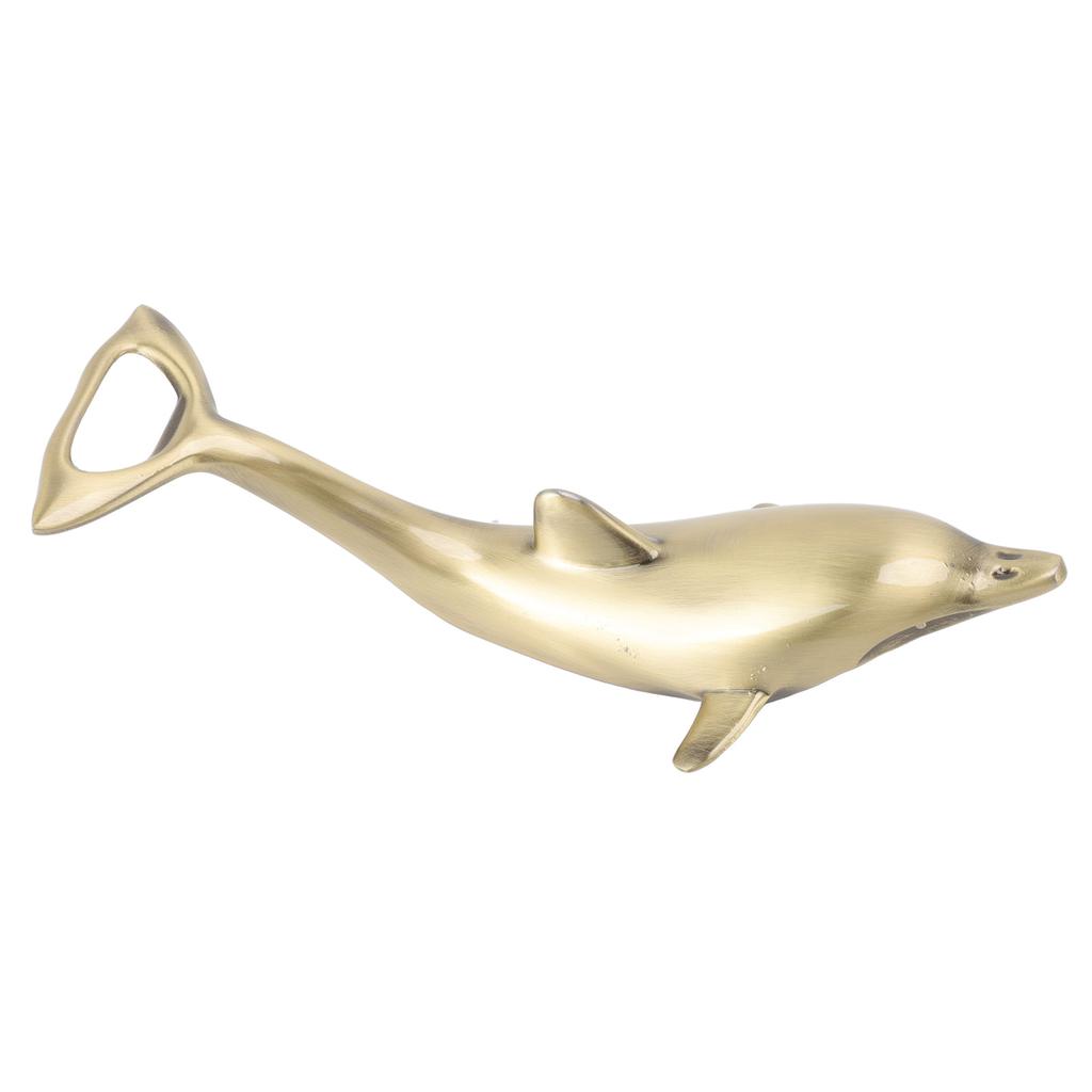 Dolphins Bottle Opener Effort Saving Cute Appearance Metal Beer Opener for Household Parties Restaurants