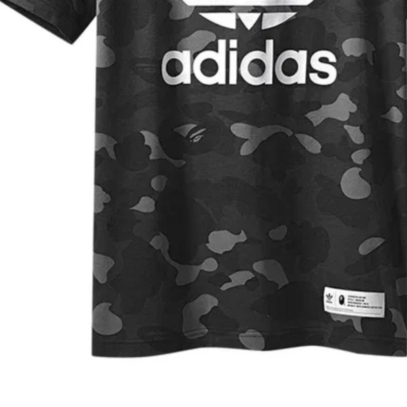 adidas X A Bathing Ape adicolor Футболка 'Cinder' Мужская DP0193