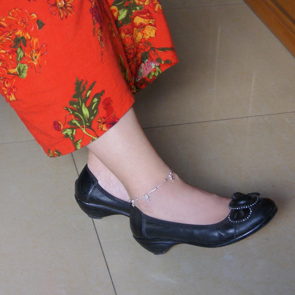 Богемная простая цепочка в виде змеи на щиколотке, 100% стерлинговое серебро 925 пробы для женщин, цепочка на ногу, милый кулон в виде дельфина, браслет на ногу, украшения для ног