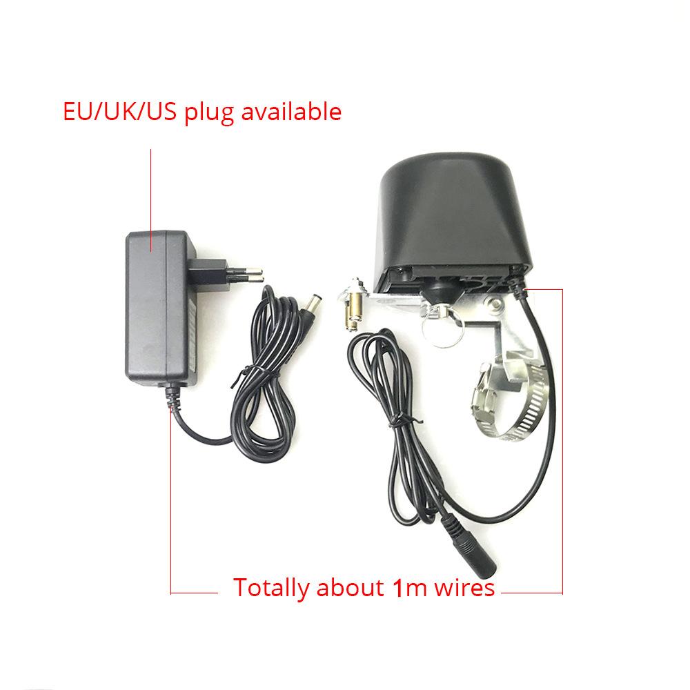 Умный WiFi водяной клапан с таймером для садового крана и газового запорного крана, работает с Alexa/Google Home