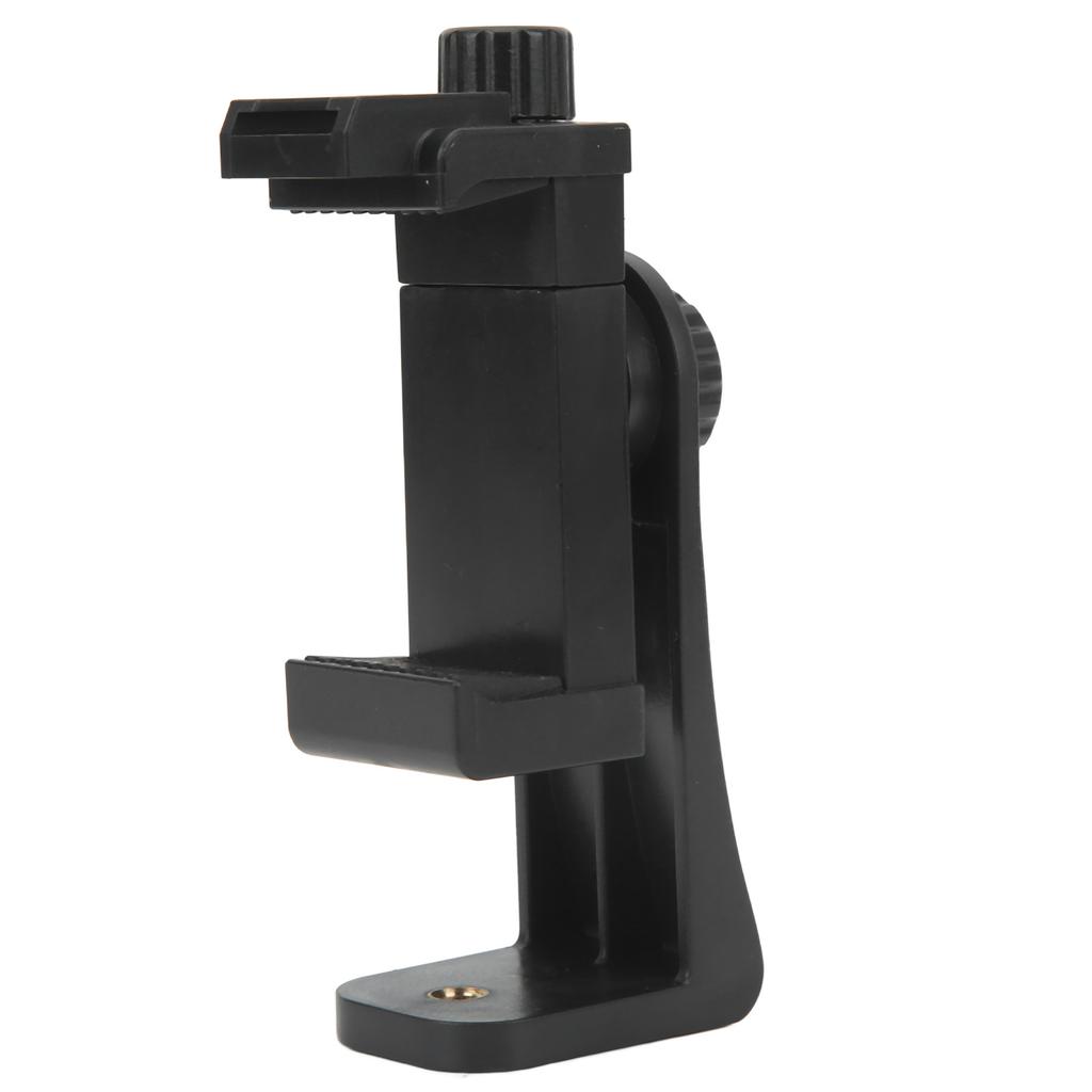 Крепление-держатель для смартфона с отверстием для винта 1/4 дюйма, вращение на 360 градусов, зажим-держатель для мобильного телефона с портом «холодный башмак» для прямой трансляции