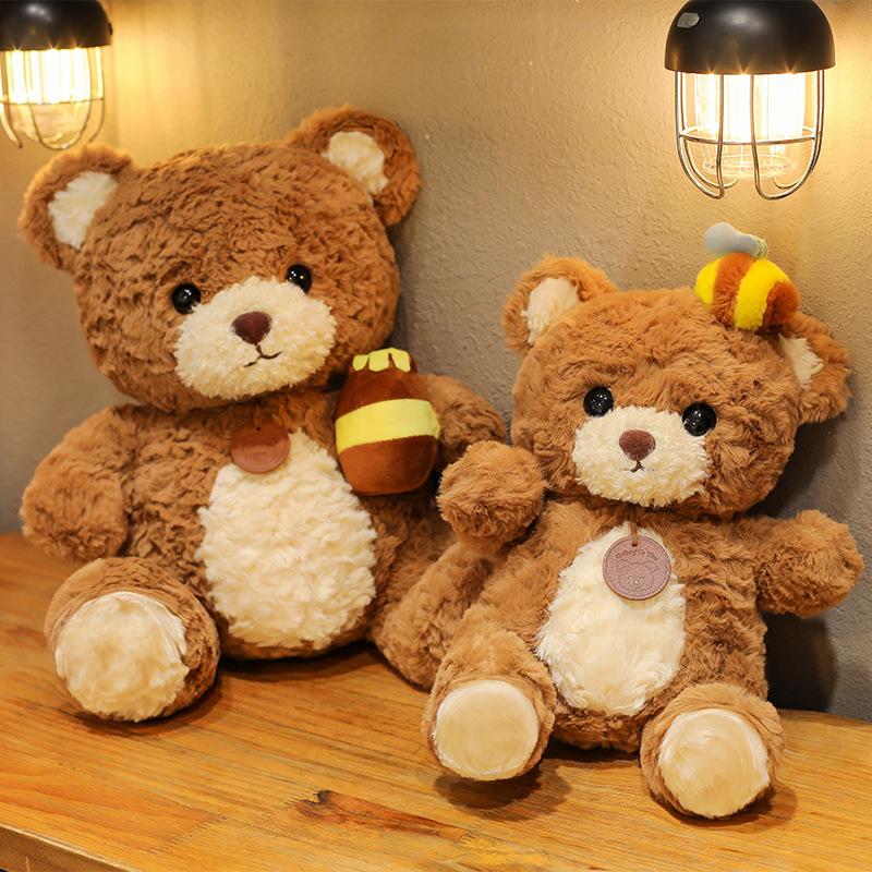 New Internet celebrity McGee bear plush toy bear throw pillow doll teddy bear toy doll for girls' birthday