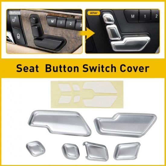 Door Seat Button Switch Cover Trim For Mercedes-Benz 2012-2014 ML350 ML63 AMG EA