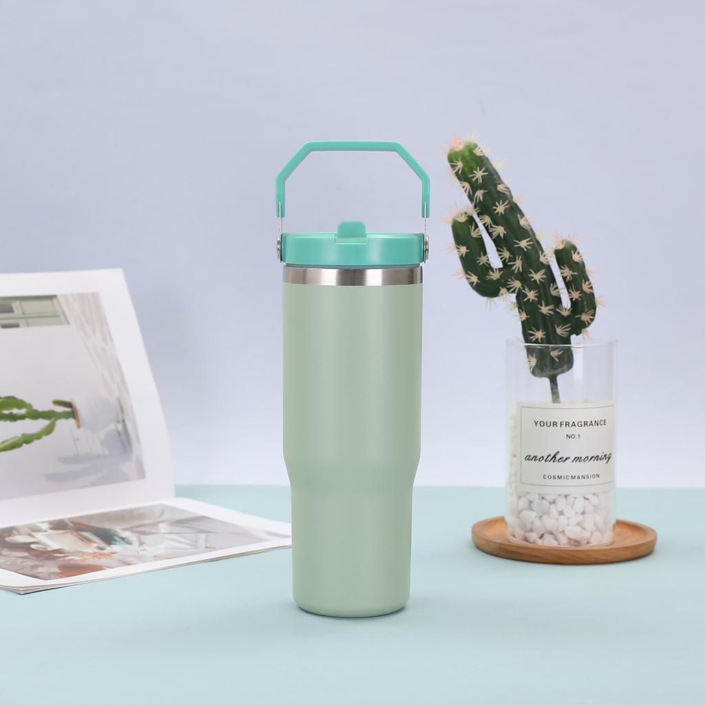 Термос из нержавеющей стали, кофейная чашка, портативная термокружка для путешествий и фитнеса, герметичная термос