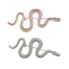 Metal Snake Shape Brooch Medusa Badge Pin Nonfade Charm Pin For Everyday Use And Festival Formal Event Women Men Unisex