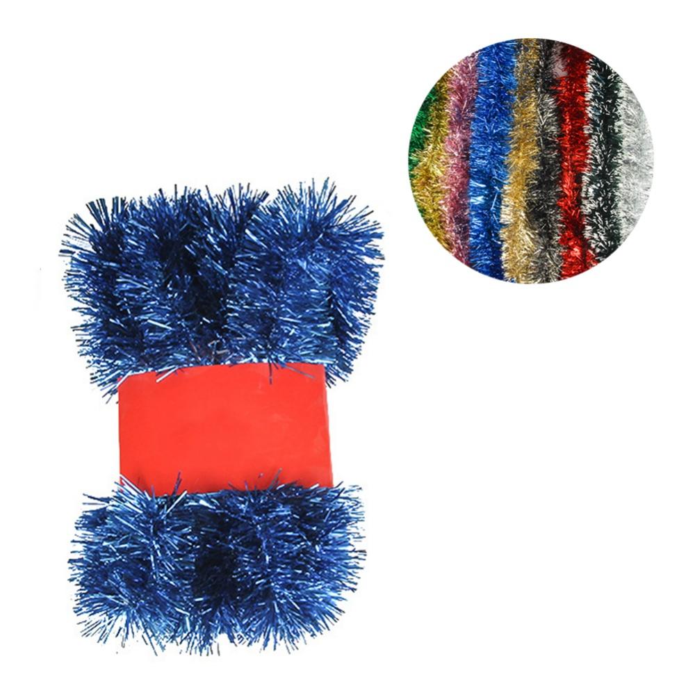 5M Фольгированная Мишура Лента Гирлянда Золотая Серебряная Дом Свадьба День Рождения Вечеринка Настенный Дверной Декор Лента Декоративные Цветные Полоски Мишуры