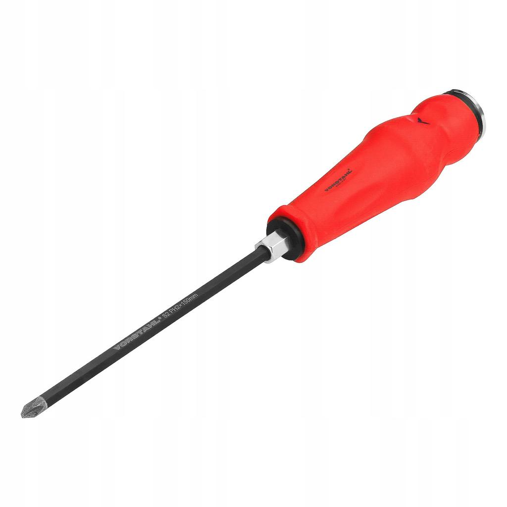 S2 STEEL QUALITAT PH2x200mm Vorstahl Phillips screwdriver for striking